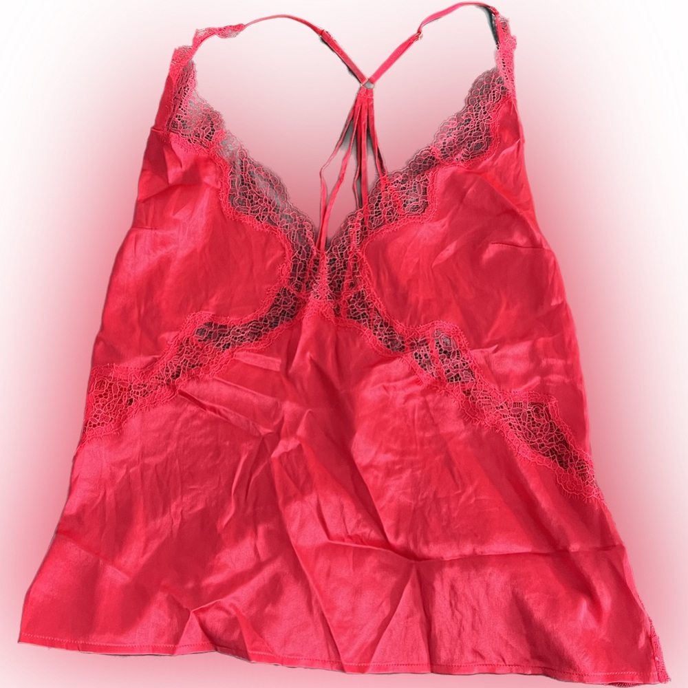 Women Victoria Secret Sleep Top Cami Tank Shirt Size Medium